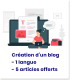 Création d'un blog
