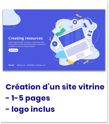 Création d'un site vitrine