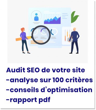 Audit référencement de votre site web