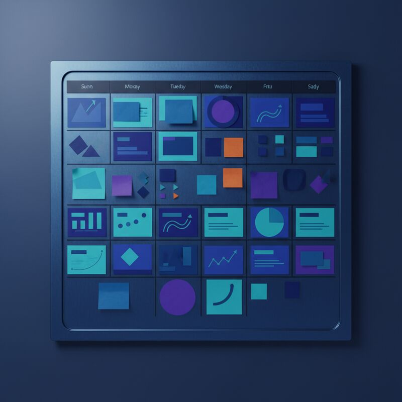 Calendrier éditorial