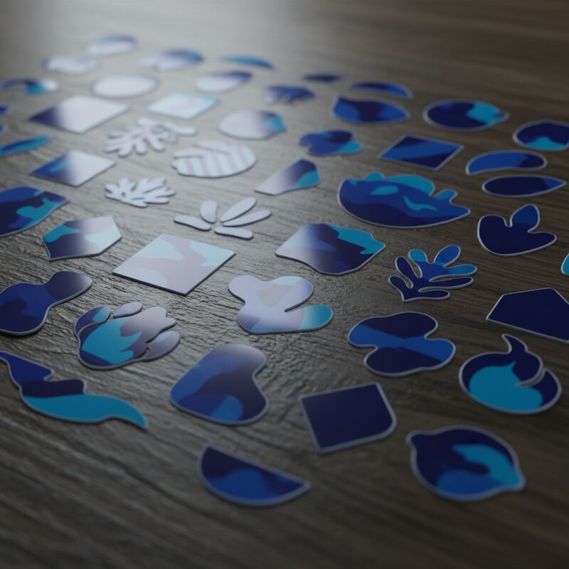 Design de stickers / étiquettes