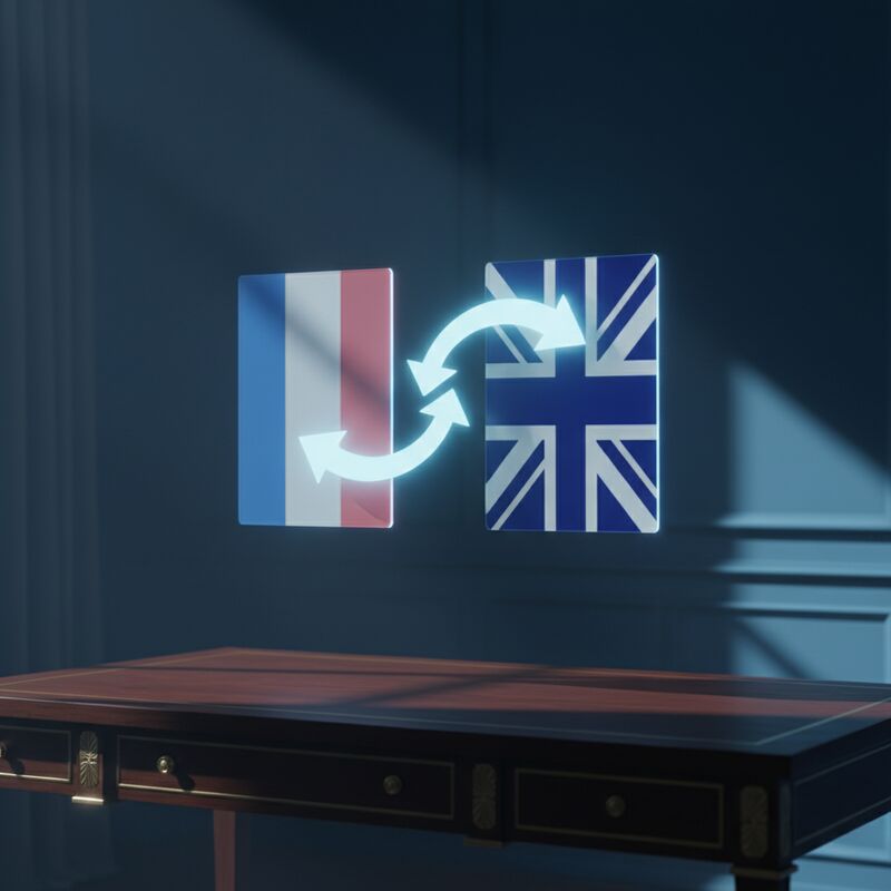 🇫🇷 ↔ 🇬🇧 Traduction français-anglais